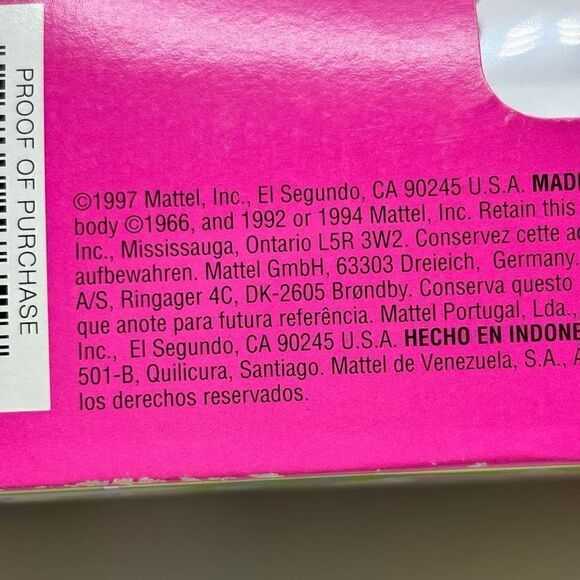 Mattel Vintage 1997 Easter Style Barbie In Box - Picture 9 of 12